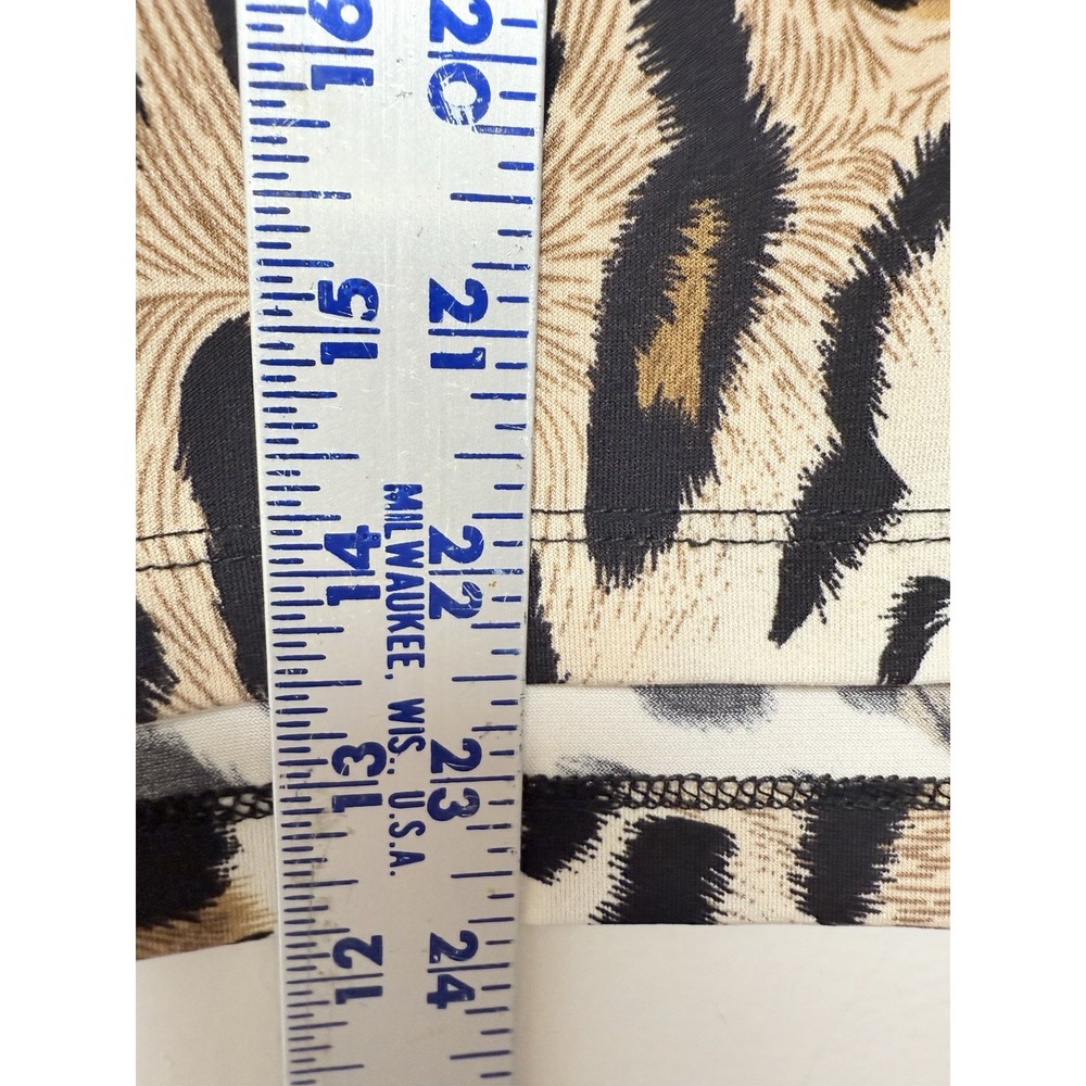 Joan Rivers Women's Plus Size Cheetah Tank Top Size 3X - Picture 2 of 6